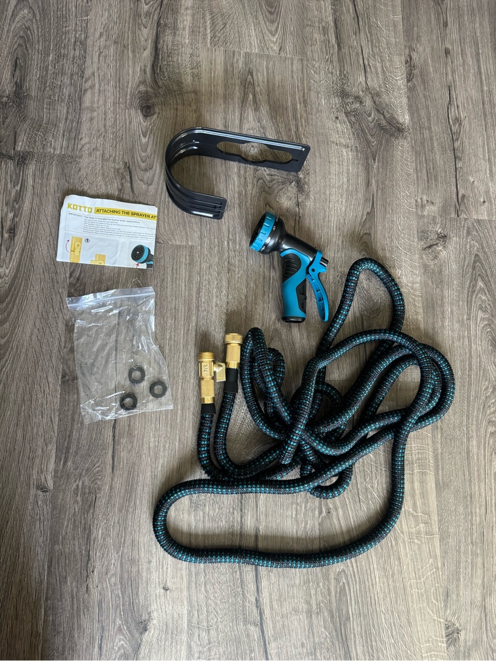 50ft Expandable Water Hose with Accessories
